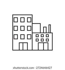 apartamento ícone ilustração elemento design