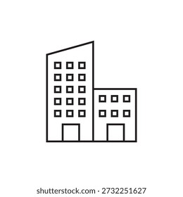 apartamento ícone ilustração elemento design