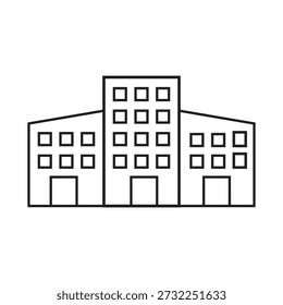 apartamento ícone ilustração elemento design