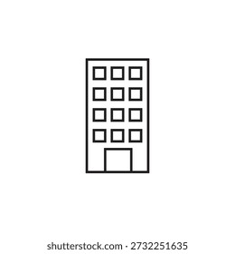 Icono de apartamento Ilustración Elemento Diseño