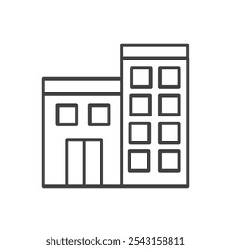 Apartment icon set. vector illustration.