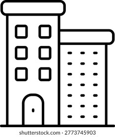 Apartment Icon Vector Element line icon design vector icons