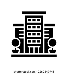 Appartementhaus Icon für Ihr Website-Design, Logo, App, UI.