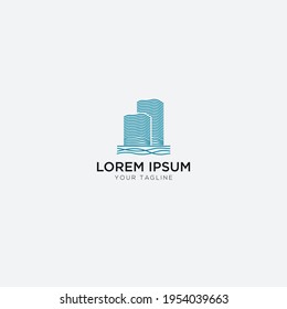 apartment investment logo building office logo