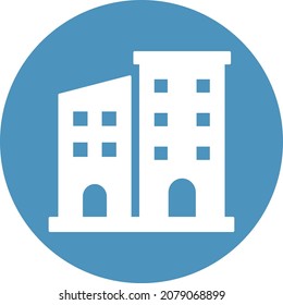  Icono de vector aislado de apartamento que puede modificar o editar fácilmente

