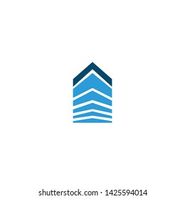 Apartment logo design vector template