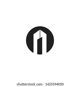 Apartment logo design vector template