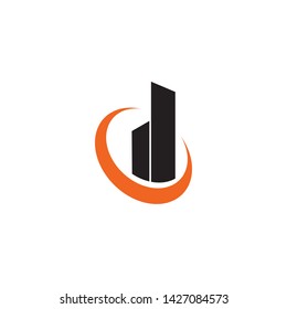Apartment logo design vector template