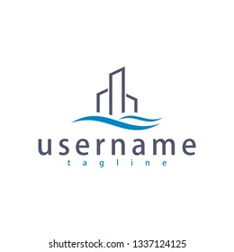 apartment logo designs - Vector EPS