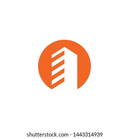 Apartment logo icon design vector template