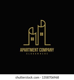 apartment logo vector