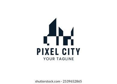 ilustração do ícone do vetor do logotipo do apartment