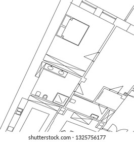 apartment plan layout