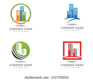 Apartment  Property and Construction Logo design for business corporate sign
