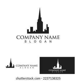 Apartment Property and Construction Logo design