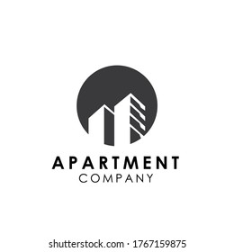 Apartment, Real Estate, Cityscape, City Skyline logo design