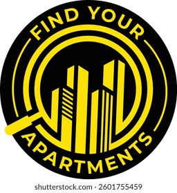 Apartment Real Estate Logo Icon 