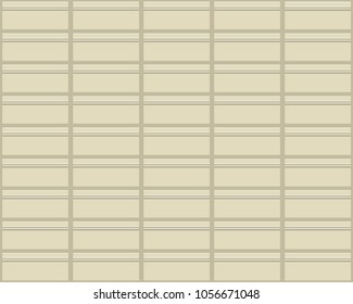 Apartment, residential outer wall tile, brick, background material, seamless vector data
