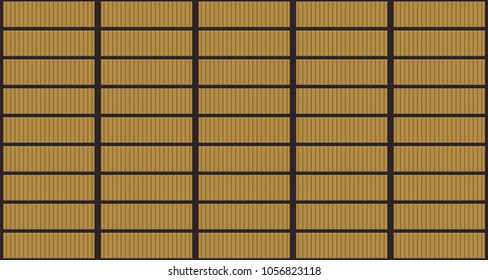 Apartment, residential outer wall tile, brick, background material, seamless vector data
