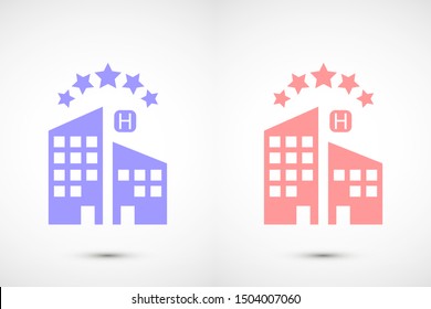 Apartment for sale. Apartment for family. Apartment for living. flat design. Apartment 5 stars.