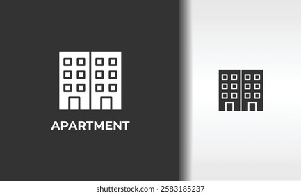 Apartment Vector, Icon Or Logo Sign Isolated Symbol Illustration