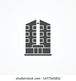 Apartment vector icon sign symbol