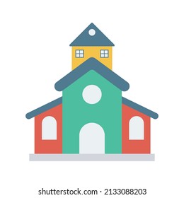Apartment Vector icon which is suitable for commercial work and easily modify or edit it

