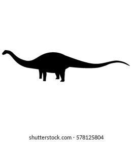 Apatosaurus Silhouette