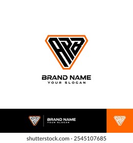 The APB logo. designed modern, futuristic and bold.