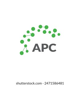 APC letter logo design on white background. Creative  modern APC letter logo design. Vector design.
Letters APC, APC logo  vector template. 