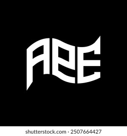 APE logo design, APE simple and modern logo. APE luxurious alphabet design  

