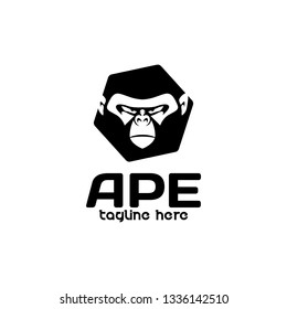 Ape Logo Design Template