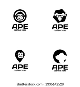 Ape Logo Design Template