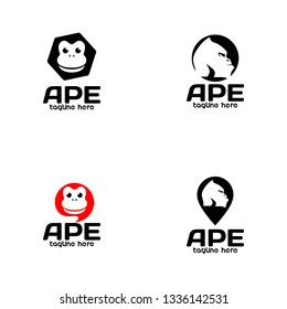 Ape Logo Design Template