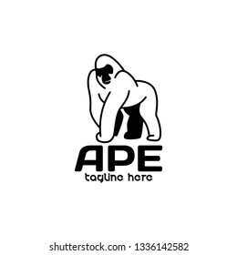 Ape Logo Design Template