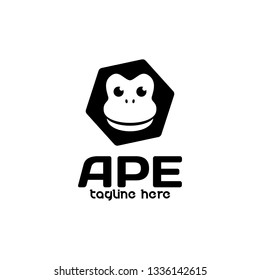 Ape Logo Design Template