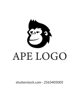 Ape logo icon vector concept