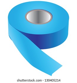 ape for paint used in automatic and manual painting facilities. Vector illustration.