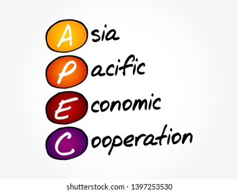 APEC - Asia Pacific Economic Cooperation Acronym, Concept Background