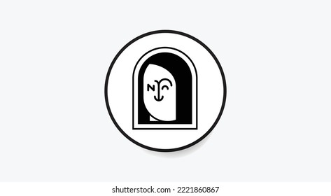 Símbolo APENFT criptodivisa logotipo 3d aislado en fondo blanco con espacio de copia. ilustración vectorial del concepto de diseño de banner de tokens APENFT.