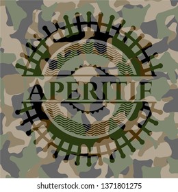 Aperitif camouflaged emblem