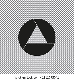 Aperture, camera lens symbol
