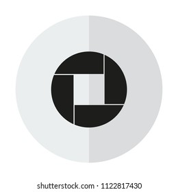 Aperture, camera lens symbol