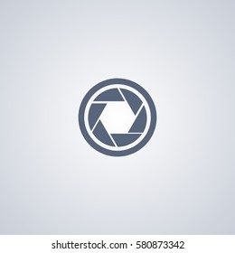 Aperture icon, Diafragm icon