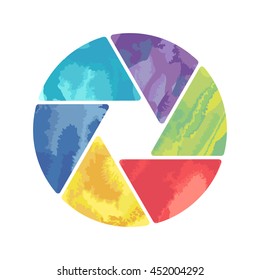 Aperture Watercolor Design