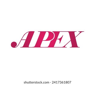 apex logo free vector editible