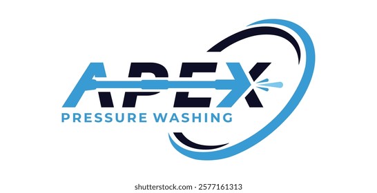 apex pressure washing logo design