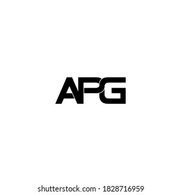 apg letter original monogram logo design