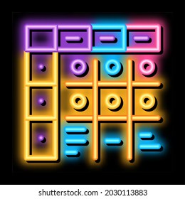 apgar score of newborn neon light sign vector. Glowing bright icon apgar score of newborn sign. transparent symbol illustration