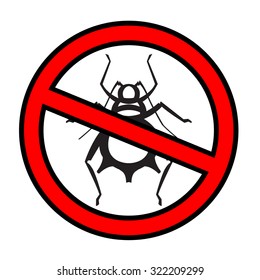 aphid pest vector illustration - set of household pests in pure style